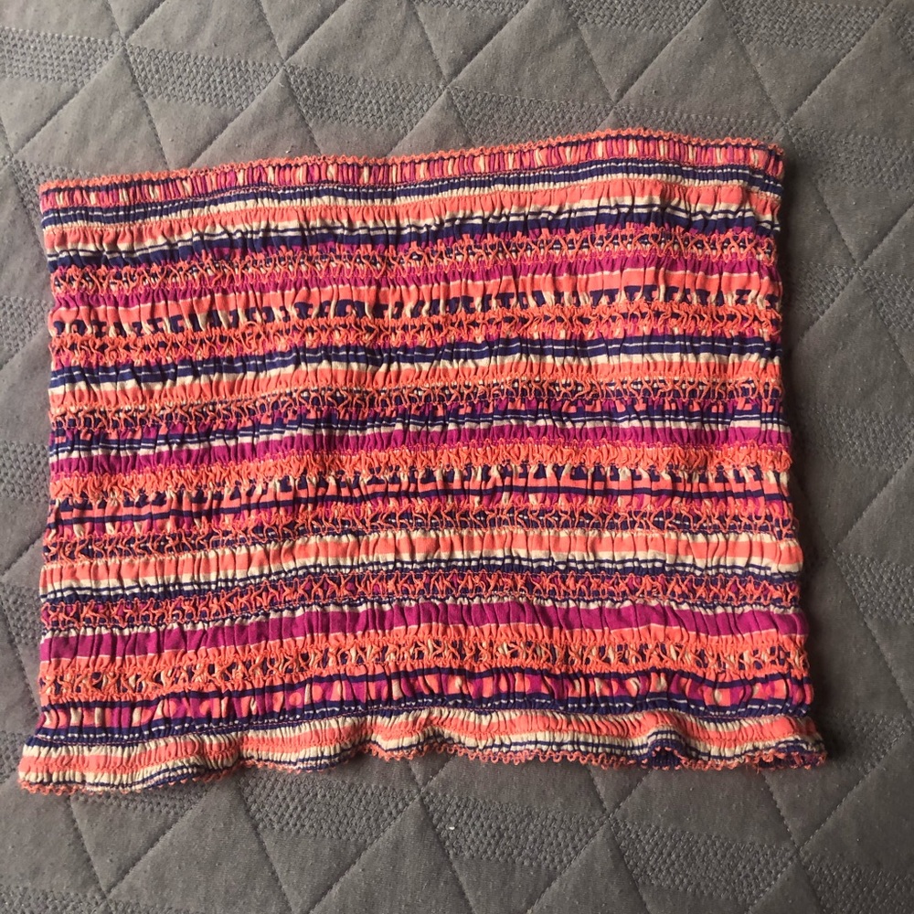 Cropped tube top